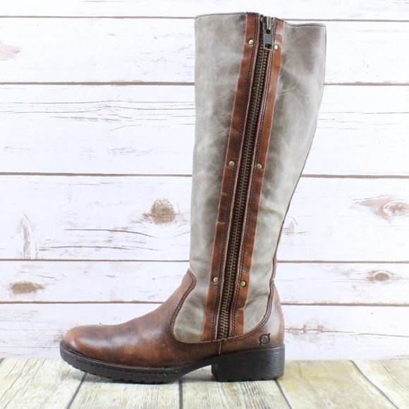 Born Shoes - BORN Tall Side Zip Up Insulated Boots Size 7.5